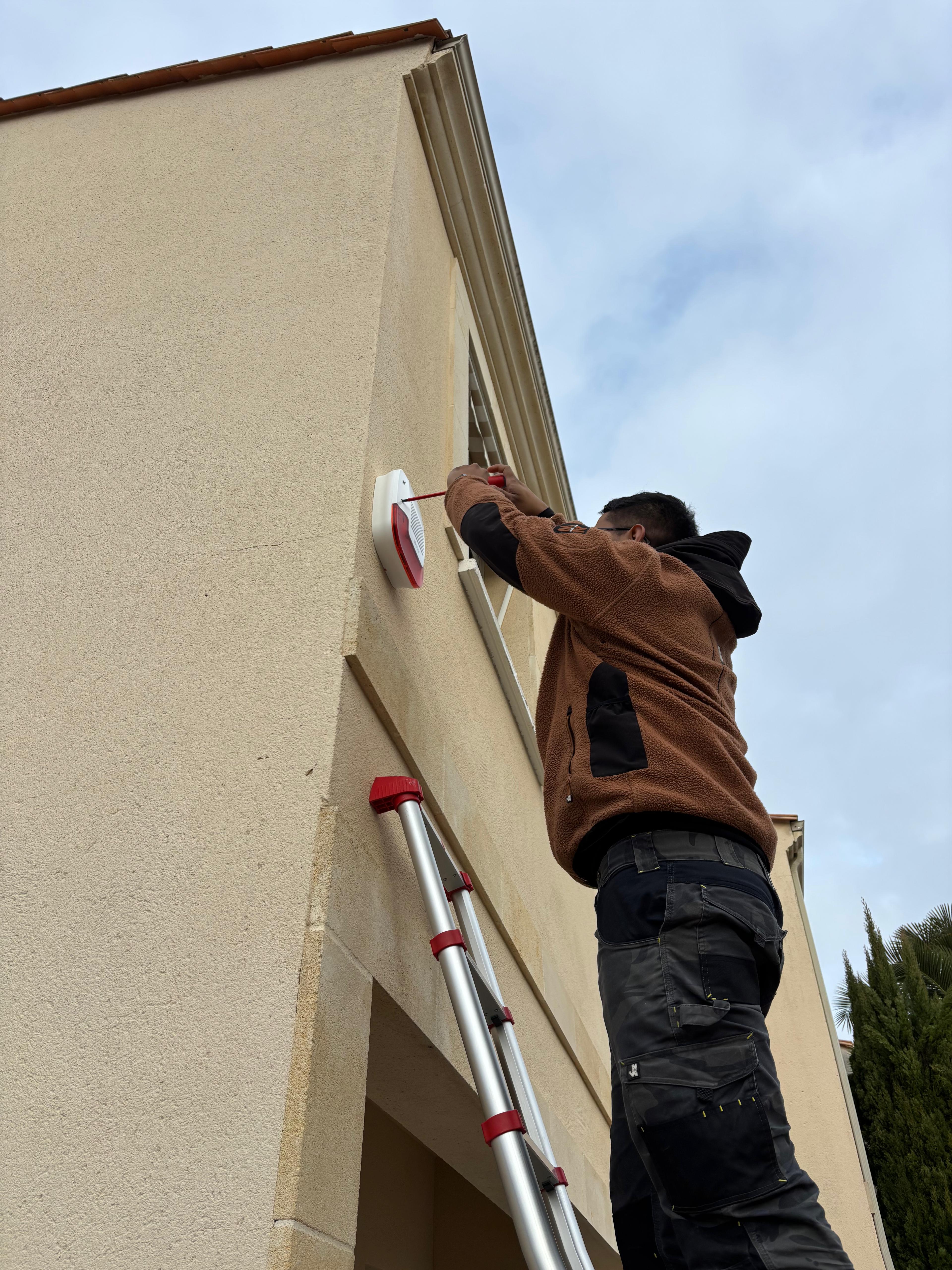 Installation d’un système d’alarme sans fil